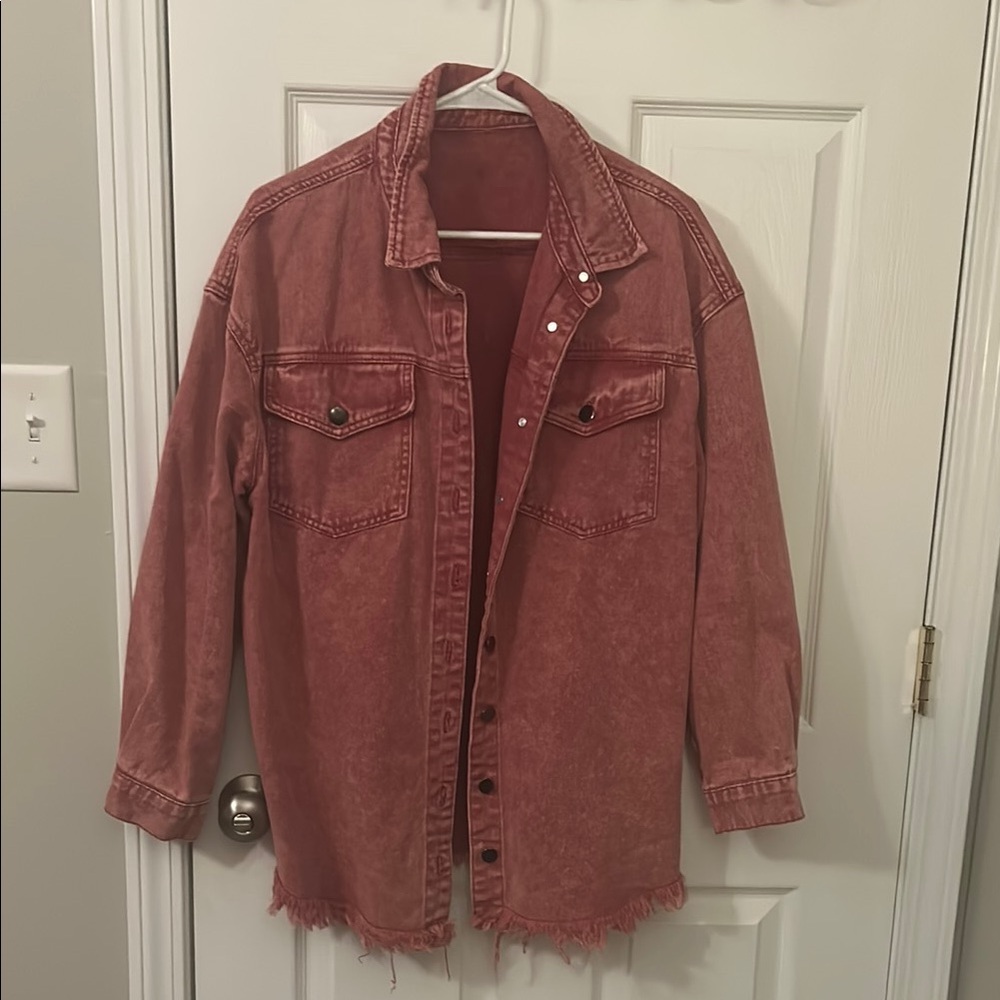 Amazon Jean Shacket
